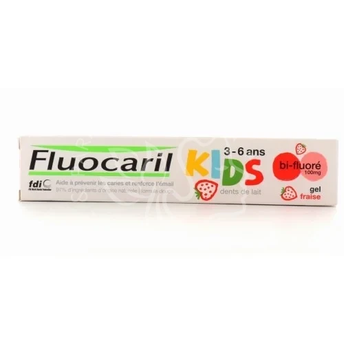 FLUOCARIL DENT KIDS GEL FRAISE 3-6ANS 50ML